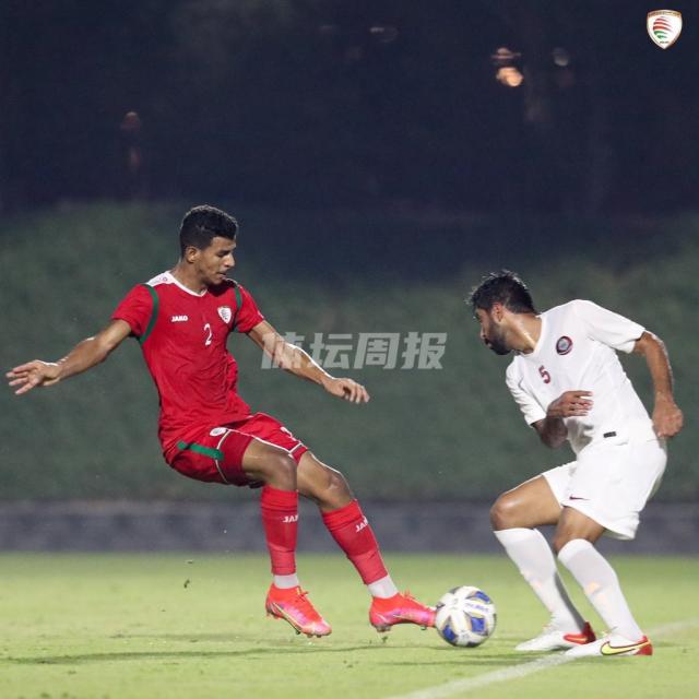 阿曼队最后一场热身赛：2比1险胜卡塔尔部队足球队(2)