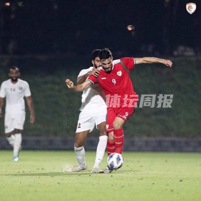 阿曼队最后一场热身赛：2比1险胜卡塔尔部队足球队(3)