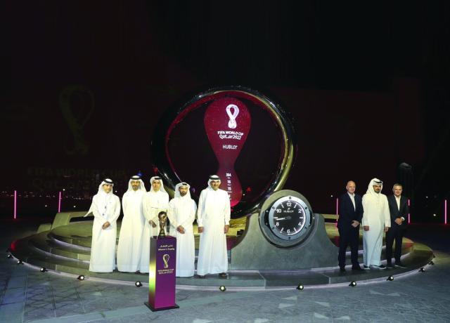 2022卡塔尔世界杯倒计时钟开启倒计时一周年计时(3)