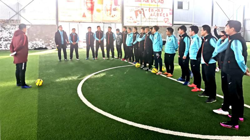 2021年中国足协五人制足球初级教练员公益培训班在大荔县开班(5)