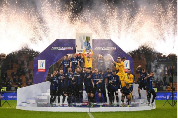 意甲冠军向所有内拉展示赢得2022年意大利超级杯的渴望(1)