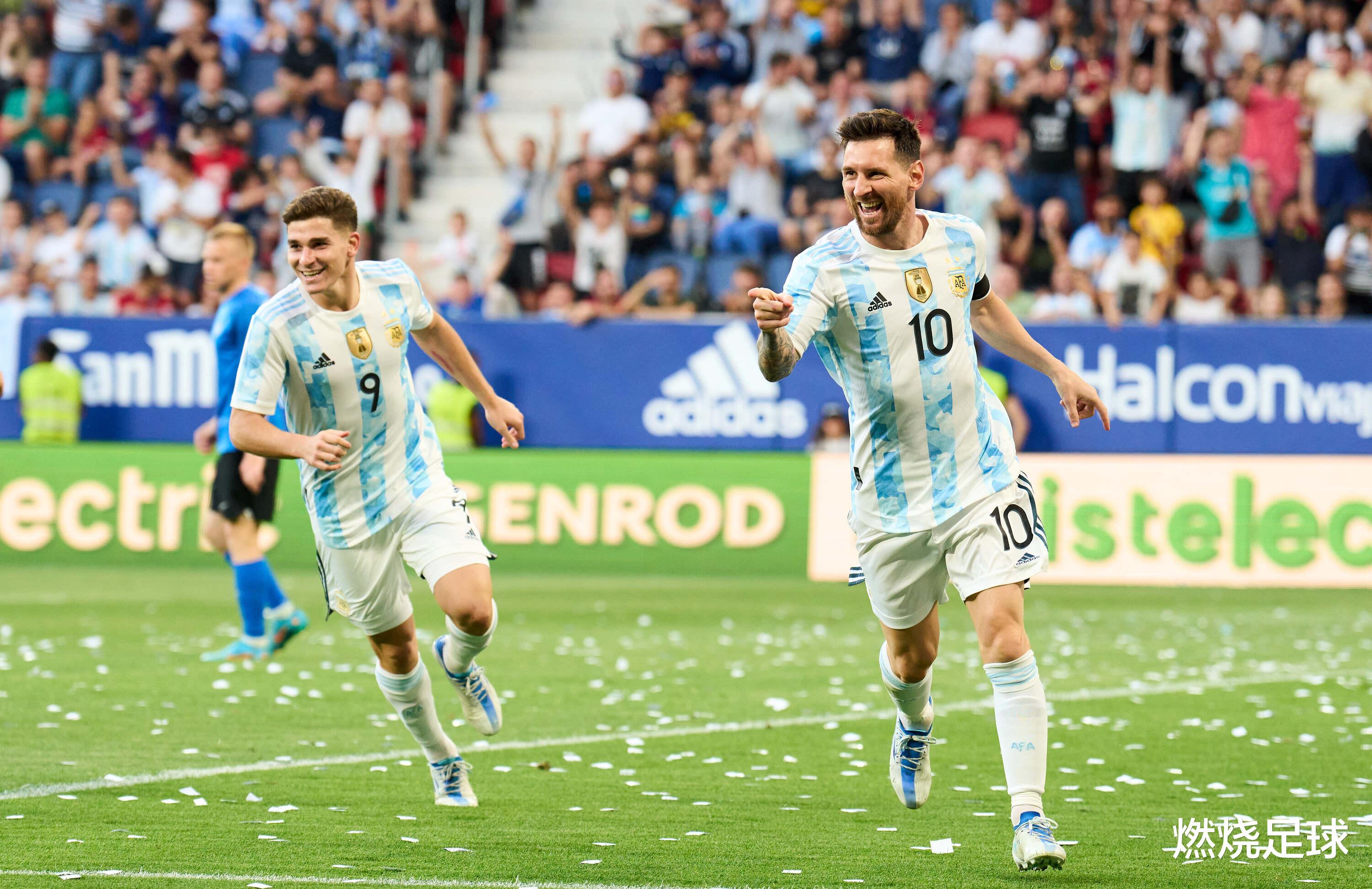 吊打局？梅西身价是对手全队5倍，进球+胜利稳了，阿根廷继续前进(3)