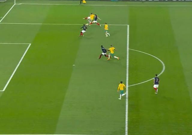 【世界杯】 拉比奥传射 吉鲁反超 法国2比1领先袋鼠(7)
