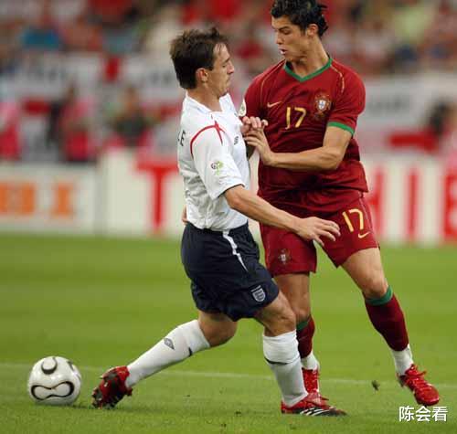重温2006年世界杯英葡大战：鲁尼红牌，C罗点球一锤定音(3)