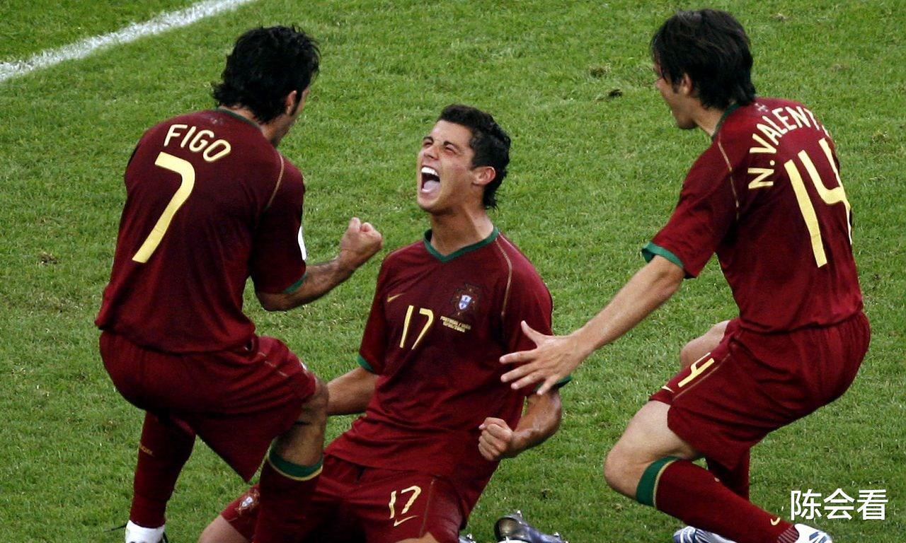 重温2006年世界杯英葡大战：鲁尼红牌，C罗点球一锤定音(4)