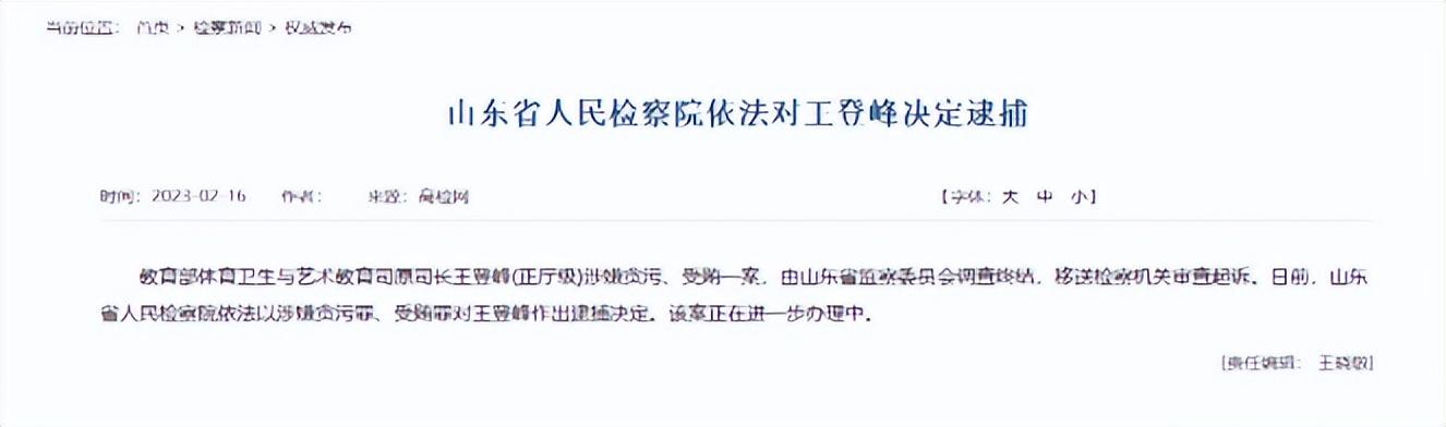 官宣：前中国足协副主席被逮捕，中国足坛反腐风暴像足电视剧(1)