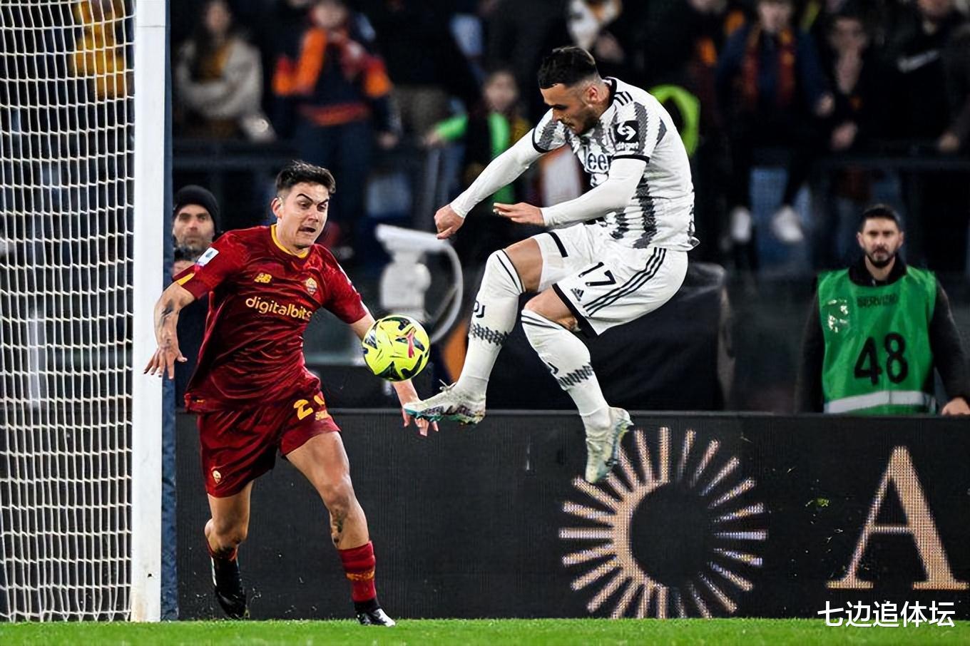 1: 0！罗马反超AC米兰重返前4，尤文7场不败终结，基恩2分钟领红牌(4)