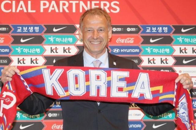 克林斯曼执教韩国队目标：亚洲杯冠军 世界杯四强(1)