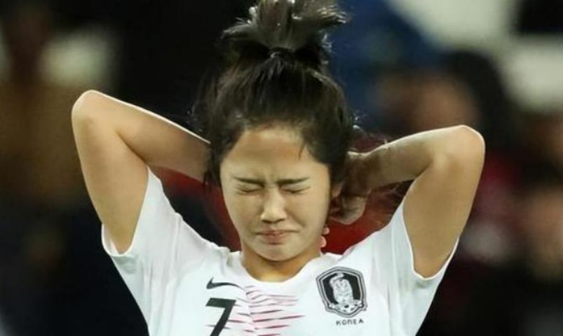 女足世界杯打响，韩国队第一美女缺席！婚后生活幸福(2)