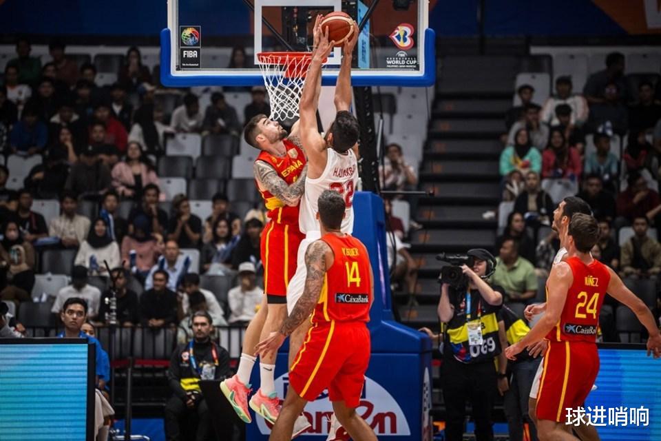 篮球世界杯：西班牙轻取伊朗全胜晋级 埃尔南戈麦斯兄弟合砍37+14(3)