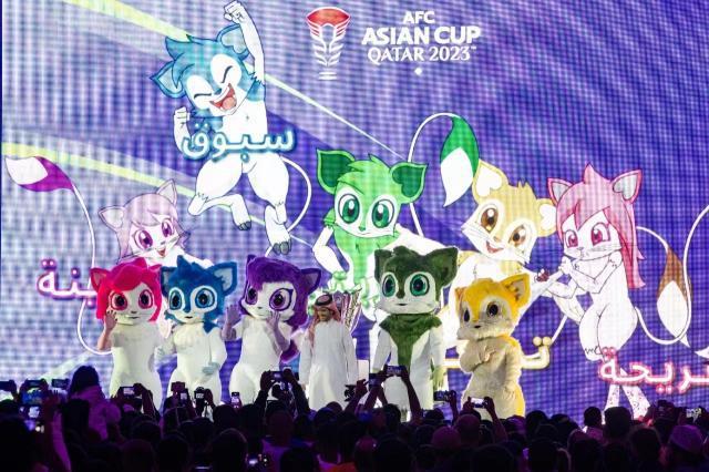 2023卡塔尔亚洲杯吉祥物揭晓 跳鼠家族重回亚洲杯(1)