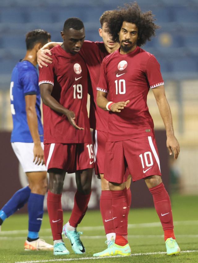 卡塔尔受伤病困扰换将 世界杯唯一进球队员伤退(4)