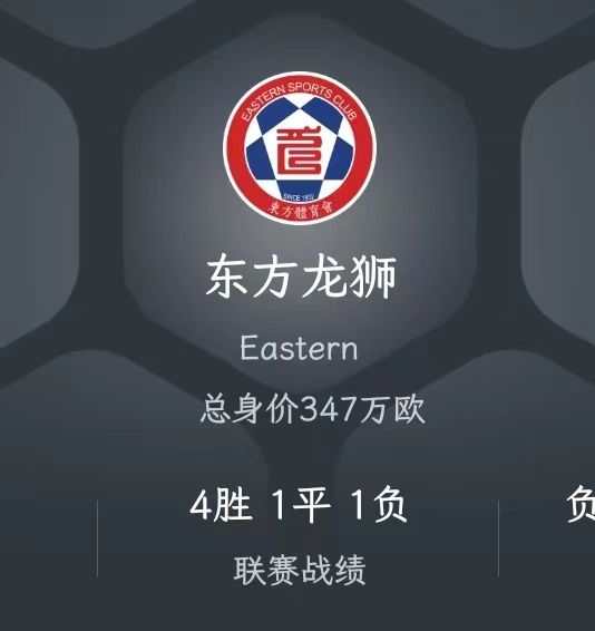 港超：东方龙狮将组队征战中冠，目标中超，为香港球员搭建大舞台(1)
