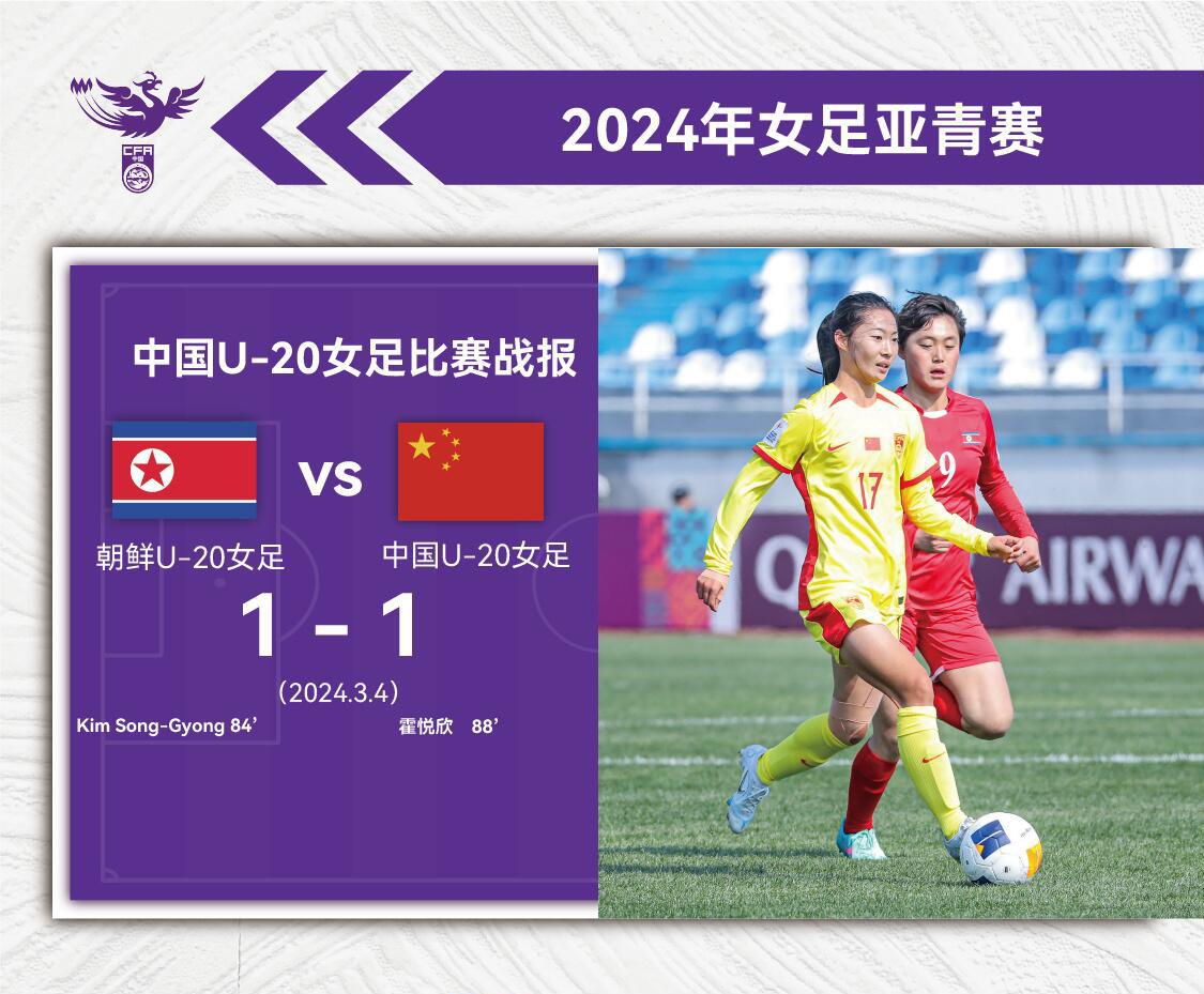 津媒赞中国U20女足平朝鲜：以硬对硬 国字号太久没有如此精彩比赛(1)